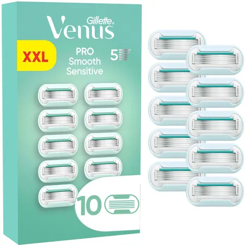 Gillette Venus Pro Smooth Sensitive Razor Blades 10 St. – Bild 1