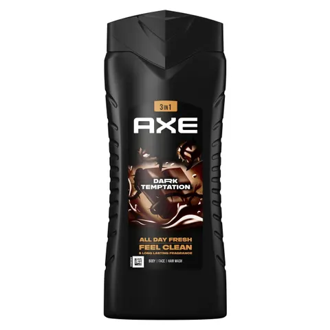 Axe Dark Temptation 3-in-1 Douchegel - 400 ml – afbeelding 1