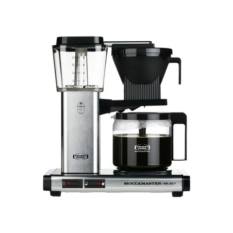 Moccamaster KBG 741 Select Silver Brushed Filterkaffeemaschine - Edelstahl – Bild 1