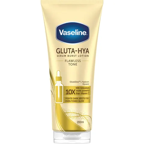 Vaseline Gluta-Hya Flawless Tone siero corpo 200 ml – immagine 1