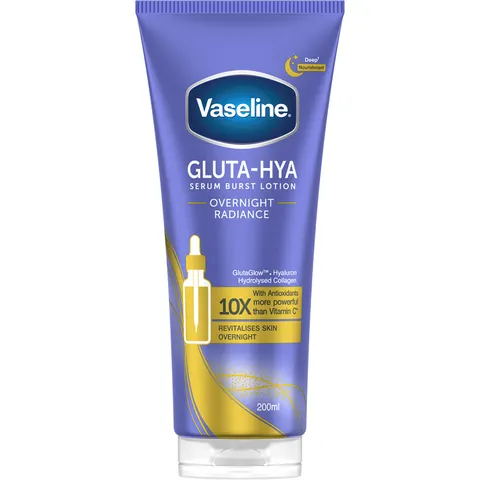 Vaseline Gluta-Hya Overnight Radiance siero corpo 200 ml – immagine 1