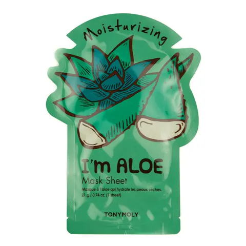 TONYMOLY - I'm Mask Sheet - 7 Types 2025 Version - Aloe – immagine 1
