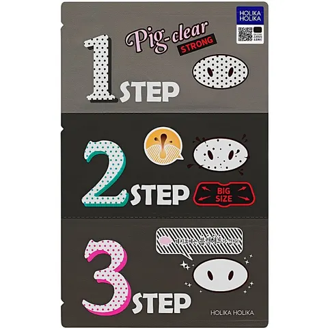 Holika - Pig Clear Black Head Kit 3 étapes (solide) – image 1