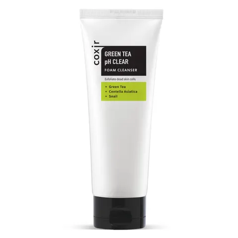 coxir - Green Tea pH Clear Foam Cleanser 150ml – image 1