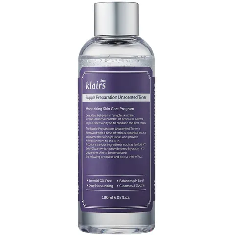 Klairs Supple Preparation tonico inodore 180 ml – immagine 1