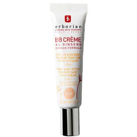 Erborian BB Crème Clair Crème Teintée, BB et CC Crèmes – Clair 15 ml – image 1