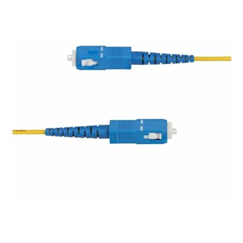StarTech.com 5m LC naar SC (UPC) OS2 Single Mode Simplex Glasvezel Kabel, 9/125µm, Laser Optimized, 40G/100G, Flexibel Buigen, Low Insertion Loss, LSZH Fiber Pa – afbeelding 1