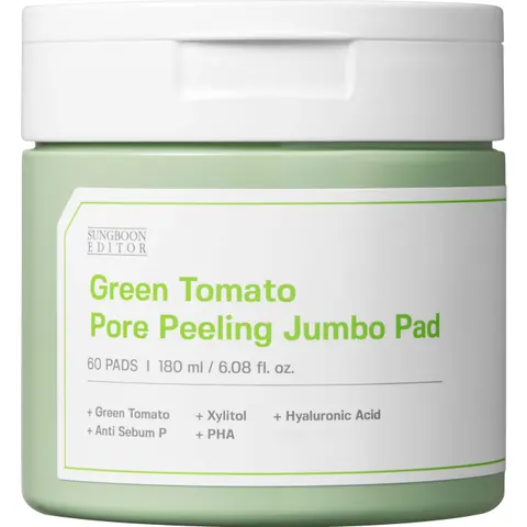 Green Tomato Pore Peeling Jumbo Pad – image 1