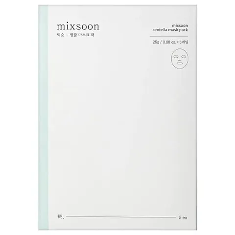 mixsoon Centella Mask Pack 5ea – image 1