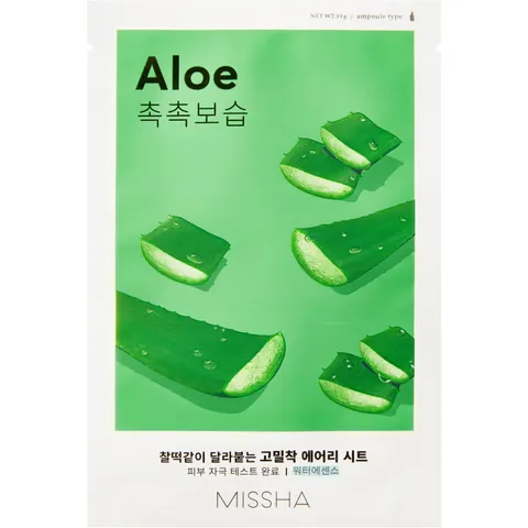 Missha Airy Fit Sheet mask #Aloe – imagen 1