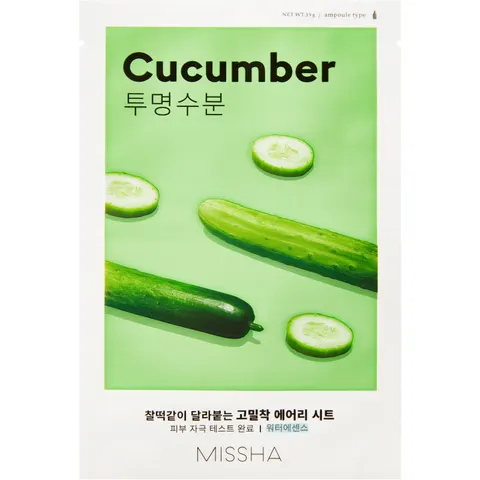 MISSHA Airy Fit Sheet Mask Cucumber – immagine 1