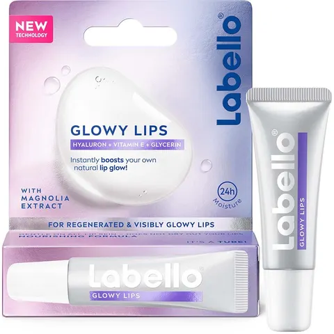 Labello Glowy Lips Clear 10 ml – zdjęcie 1
