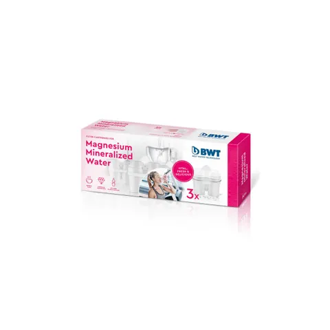 BWT Magnesium-mineralisierte Wasserfilterkartuschen, 3 Stk. – Bild 1
