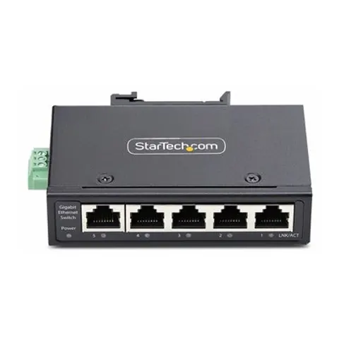 StarTech.com Industriële Netwerkswitch - 5 Poorten - Unmanaged – afbeelding 1