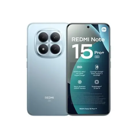 Xiaomi Smartphone Redmi Note 15 Pro+ 5g 8/256GB Blu – immagine 1