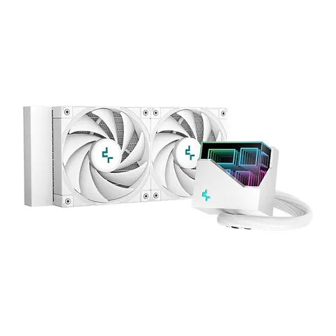 DeepCool LT520 WH refrigeración líquida Blanco – imagen 1
