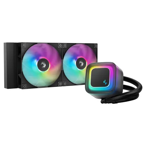 DeepCool LE240 V2 282 mm All-in-One Liquid CPU Cooler - Black – image 1
