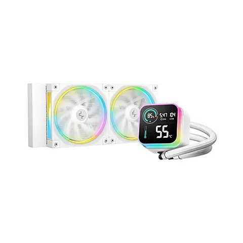 DeepCool LQ240 White Processor Liquid cooling kit 12 cm 1 pc(s) – image 1