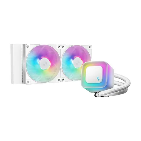 Deepcool Cpu Liquid Cooler LE240 Wh V2 Intel, Amd – zdjęcie 1