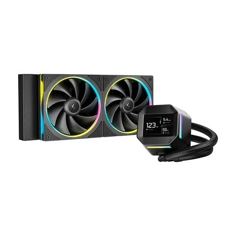DeepCool LM240 Processor Liquid cooling kit 12 cm Black 1 pc(s) – image 1