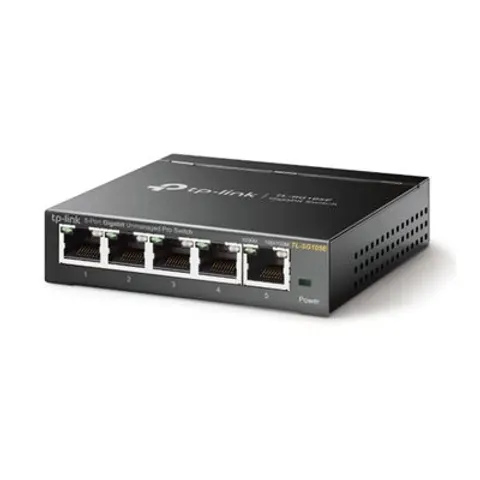 TP-LINK TL-SG105E – Silber-Metallic – Bild 1