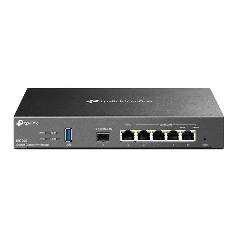 Tp-Link TL-ER7206 router Gigabit Ethernet Negro – imagen 1