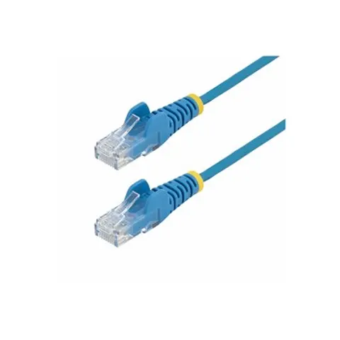 StarTech.com Cable de Red Ethernet CAT6 Delgado sin Enganches Azul de 5m - Cable RJ45 Snagless Slim – imagen 1