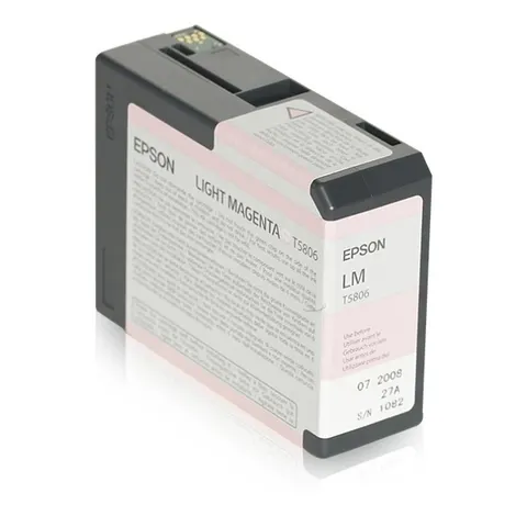 Tinte T5806 Light Magenta, 80 ml - Epson Partner – Bild 1