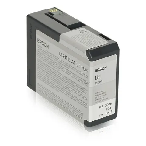 Epson T580 (C13T580700) - Hellschwarz - Druckerpatrone – Bild 1