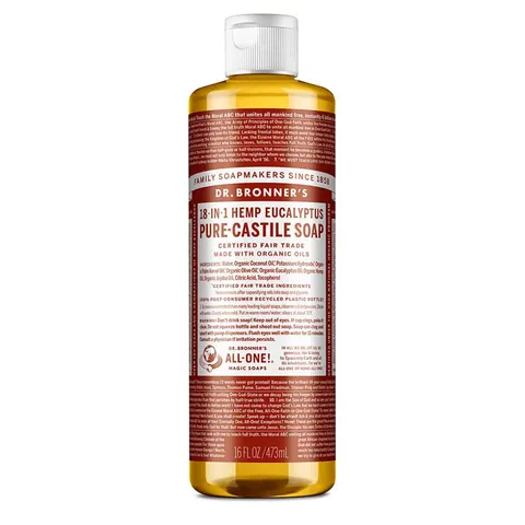 Dr. Bronner's Eucalyptus Liquid Soap 473 ml – image 1