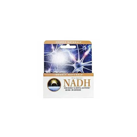Source Naturals Nadh 20Mg 30 Tabs – image 1