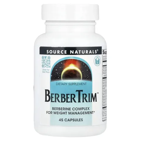 Source Naturals, BerberTrim, 45 Capsules – image 1
