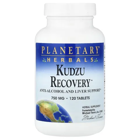 Planetary Herbals, Kudzu Recovery, 120 Tablets – image 1