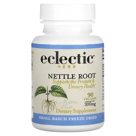 Eclectic Herb, Nettle Root, 300 mg, 90 Veg Caps – image 1