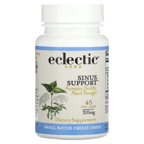 Eclectic Herb, Sinus Support, 310 mg, 45 Veg Caps – image 1