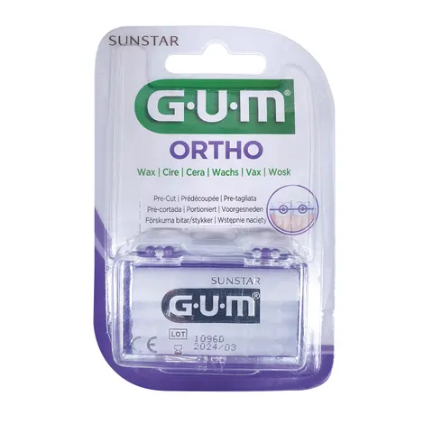 Sunstar GUM cera ortodontica 5 pezzi – immagine 1