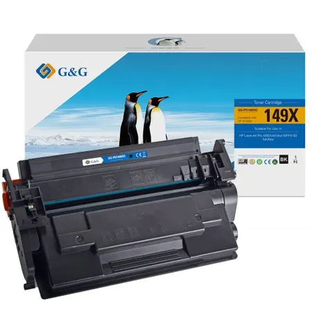 G&G 21008 - Toner, black, 149X, compatible, HP – image 1