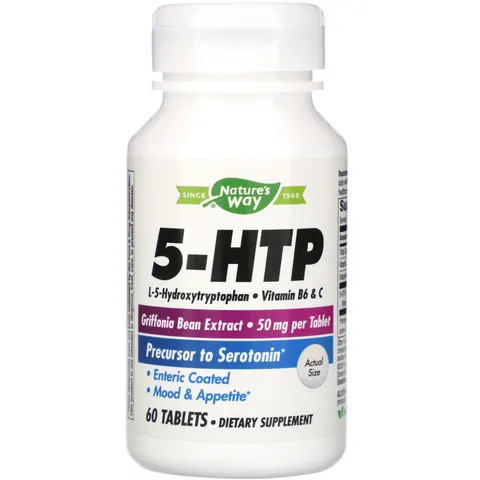 Nature's Way, 5-HTP, 60 Tablets – image 1