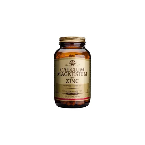 Solgar calcio magnesio plus zinc 250comp – imagen 1
