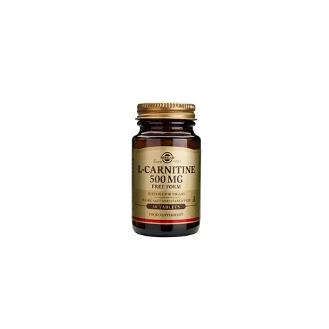 Solgar l-carnitina 500mg. 30comp. – imagen 1