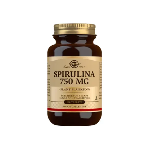 Solgar Spirulina 750 mg 80 – image 1