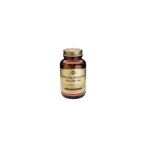 Solgar Cholin-Inositol 250/250 mg 50 Kapseln – Bild 1