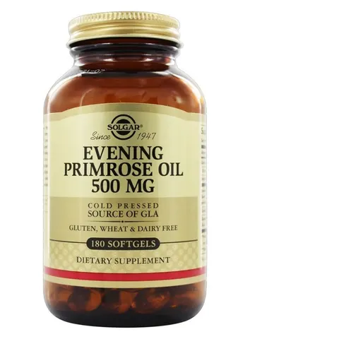 Solgar Primula Rosa Öl 500 mg Perlen 180 – Bild 1