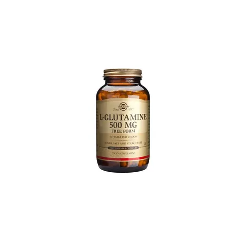 Solgar L-Glutamina 500mg 250 Cápsulas – imagen 1