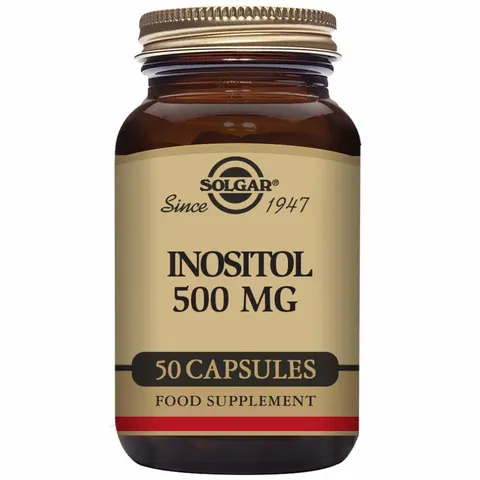 Solgar Inositol 500mg 50 Vcaps – image 1