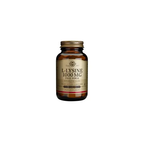 Solgar - L-Lysine 1000mg 50VTabs – image 1