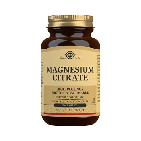 Solgar Magnesium Citrate Tablets - Pack of 120 – image 1
