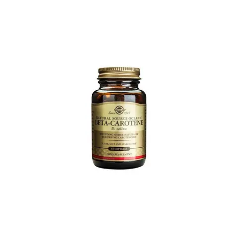 Solgar betacaroteno oceanico 7mg 60cap – imagen 1