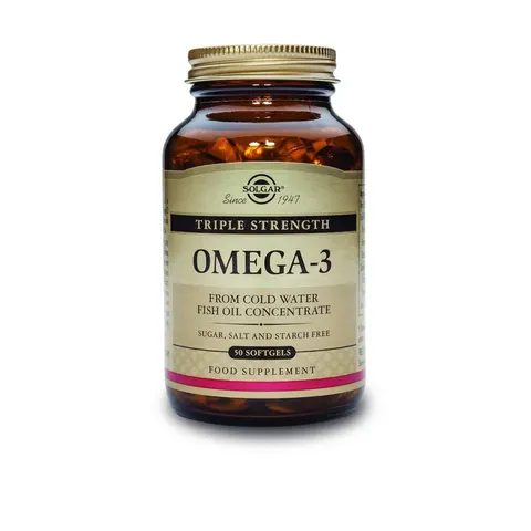 Solgar Oméga 3 Triple Concentration 50 Capsules Souples – image 1