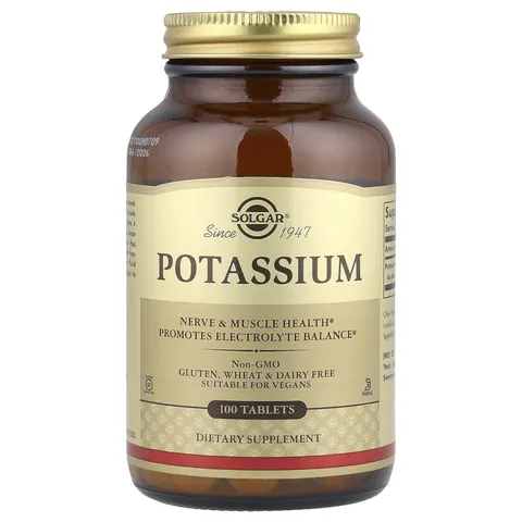Solgar Kalium 100 Tabletten – Bild 1